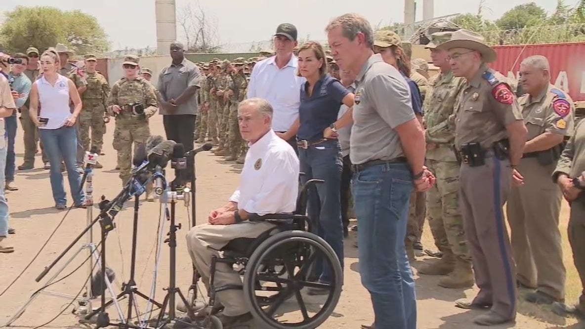 RAW: Gov. Greg Abbott Border News Conference